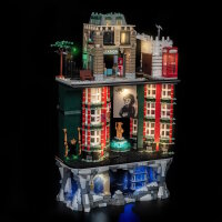 BB LED Beleuchtungs-Set f&uuml;r LEGO&reg; 76476 Harry Potter - Das Zaubereiministerium &ndash; Sammleredition mit Fernbedienung