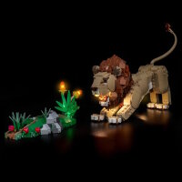 BB Set di illuminazione a LED per LEGO&reg; 31386 Animali selvatici - Leone Maestoso