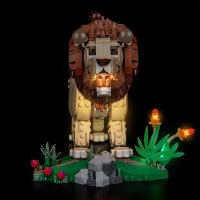 BB Set di illuminazione a LED per LEGO&reg; 31386 Animali selvatici - Leone Maestoso