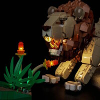 BB Set di illuminazione a LED per LEGO&reg; 31386 Animali selvatici - Leone Maestoso