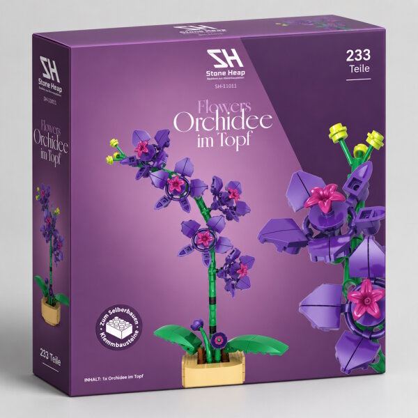 Stone Heap - Orchidee im Topf (223 Teile)