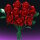 Stone Heap - Roter Rosenstrauss mit 9 Rosen (483 Teile)