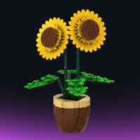 Stone Heap - Tournesols en pot (381 pi&egrave;ces)