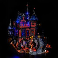 BB LED Beleuchtungs-Set f&uuml;r LEGO&reg; Bricklink 910049 Adventure in Transylvania mit Fernbedienung