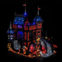 BB LED Beleuchtungs-Set f&uuml;r LEGO&reg; Bricklink 910049 Adventure in Transylvania mit Fernbedienung