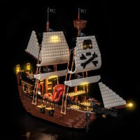 BB Set di illuminazione a LED per LEGO&reg; 31109 Creator -3-in-1 - Galeone dei pirati con telecomando