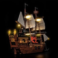 BB LED Lighting Set for LEGO&reg; 31387 Creator -3-in-1 - Iconic Pirate Ship including remote control