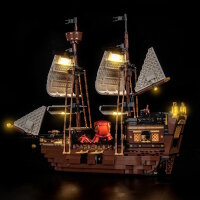BB LED Lighting Set for LEGO&reg; 31387 Creator -3-in-1 - Iconic Pirate Ship including remote control