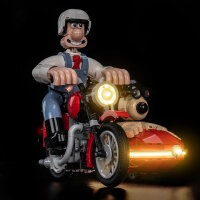 BB Kit d&eacute;clairage LED pour LEGO&reg; 21371 Wallace & Gromit   avec t&eacute;l&eacute;commande