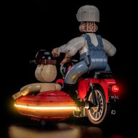 BB Kit d&eacute;clairage LED pour LEGO&reg; 21371 Wallace & Gromit   avec t&eacute;l&eacute;commande