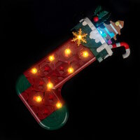 BB Kit d&eacute;clairage LED pour LEGO&reg; 40958 Chaussette de No&euml;l