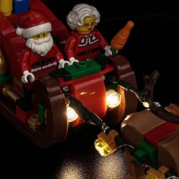 BB Set di illuminazione a LED per LEGO&reg; 40866 Avventura sulla slitta di Babbo Natale