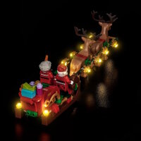 BB Set di illuminazione a LED per LEGO&reg; 40866 Avventura sulla slitta di Babbo Natale