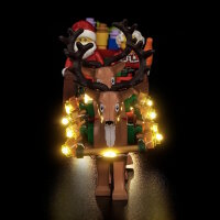 BB Set di illuminazione a LED per LEGO&reg; 40866 Avventura sulla slitta di Babbo Natale
