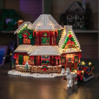 BB Kit d&eacute;clairage LED pour LEGO&reg; 11387 La maison des F&ecirc;tes avec t&eacute;l&eacute;commande
