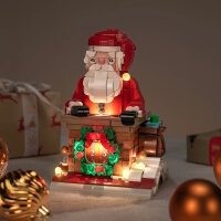 BB Set di illuminazione a LED per LEGO&reg; 40874 Conto alla rovescia festivo di Babbo Natale