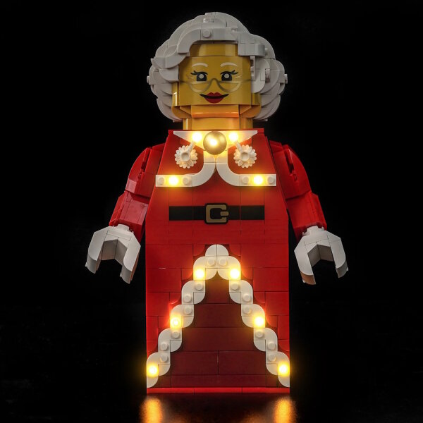 BB LED Lighting Set for LEGO&reg; 40875 Up-Scaled Mrs. Claus Minifigure