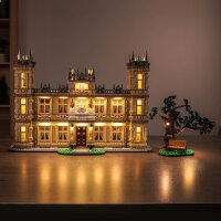 BB LED Lighting Set for LEGO&reg; 21373 Downton Abbey including remote control