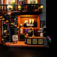 BB LED Beleuchtungs-Set f&uuml;r LEGO&reg; 11379 Buchladen - Buchst&uuml;tze mit Fernbedienung