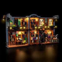BB LED Beleuchtungs-Set f&uuml;r LEGO&reg; 11379 Buchladen - Buchst&uuml;tze mit Fernbedienung