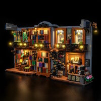 BB LED Beleuchtungs-Set f&uuml;r LEGO&reg; 11379 Buchladen - Buchst&uuml;tze mit Fernbedienung
