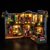 BB LED Beleuchtungs-Set f&uuml;r LEGO&reg; 11379 Buchladen - Buchst&uuml;tze mit Fernbedienung