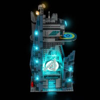 BB Set di illuminazione a LED per LEGO&reg; 76352 Marvel - Doomsday Nuova torre degli Avengers con telecomando