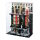Pr&eacute;sentoir en acrylique pour LEGO&reg; 76476 Harry Potter - Le minist&egrave;re de la Magie - &Eacute;dition collector (Avec image de fond et base noire)
