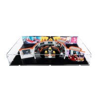 Acryl-Display f&uuml;r LEGO&reg; 11385 Star Trek - U.S.S. Enterprise NCC-1701 Br&uuml;cke (Mit Hintergrundbild & schwarzem Boden)