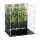 Acryl-Display f&uuml;r LEGO&reg; 76345 Doctor Doom B&uuml;ste (Mit Hintergrundbild & schwarzem Boden)