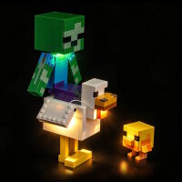 BB Kit d&eacute;clairage LED pour LEGO&reg; 21582 Minecraft - Poule chevauch&eacute;e
