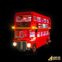 Les ensembles déclairage LEGO® 10258 Le bus...