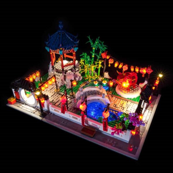 Les ensembles déclairage LEGO® 80107 La Fête des lanternes du printemps