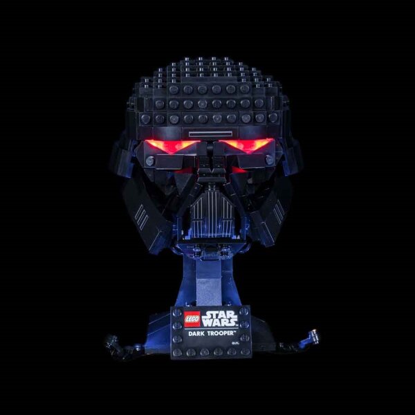Kit di luci per il set LEGO® 75343 Star Wars Casco del Dark Trooper