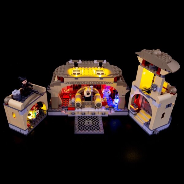 Les ensembles déclairage LEGO® 75326 Star Wars La salle du trône de Boba Fett