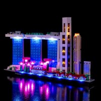Les ensembles déclairage LEGO® 21057 Singapour