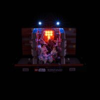 Les ensembles déclairage LEGO® 75339 Star Wars Diorama du compacteur de déchets de lÉtoile de la Mort