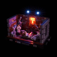 Les ensembles déclairage LEGO® 75339 Star Wars Diorama du compacteur de déchets de lÉtoile de la Mort