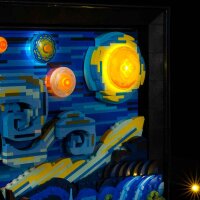 Les ensembles déclairage LEGO® 21333 Vincent van Gogh - La Nuit étoilée