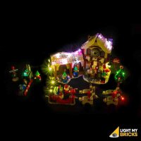 Kit di luci per il set LEGO® 10245 La Bottega di Babbo Natale