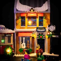 LED Beleuchtungs-Set für LEGO® 10308 Weihnachtlich geschmückte Hauptstrasse
