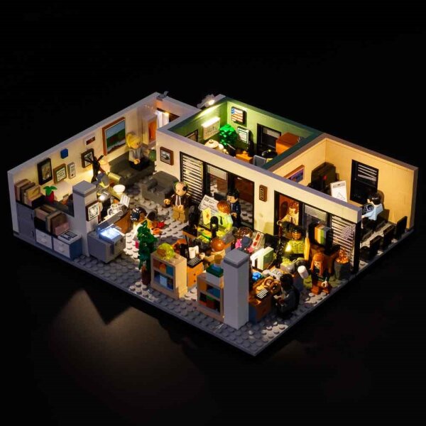 Les ensembles déclairage LEGO® 21336 The Office