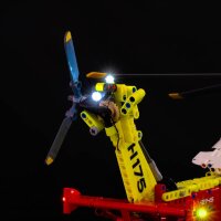 Les ensembles déclairage LEGO® 42145 L’hélicoptère de secours Airbus H175