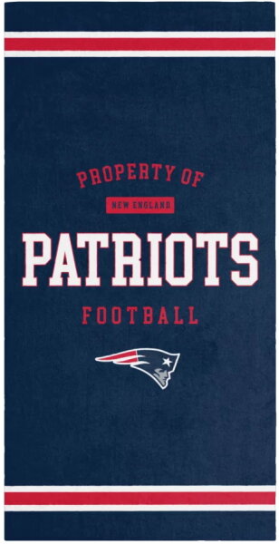 Bade- oder Strandtuch - NFL - New England Patriots  -  PROPERTY OF New England Patriots Football
