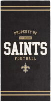 Beach towel - NFL -New Orleans Saints  -  PROPERTY OF New Orleans Saints Football