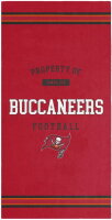 Beach towel - NFL -Tampa Bay Buccaneers  -  PROPERTY OF Tampa Bay Buccaneers Football