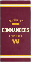 Beach towel - NFL -Washington Commanders  -  PROPERTY OF Washington Commanders Football