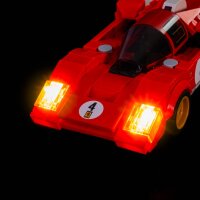 LED Beleuchtungs-Set für LEGO® 76906 Speed Champions 1970 Ferrari 512 M