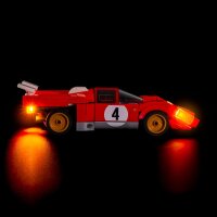 Les ensembles déclairage LEGO® 76906 Speed Champions 1970 Ferrari 512 M