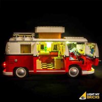Les ensembles déclairage LEGO® 10220 Le camping-car Volkswagen T1